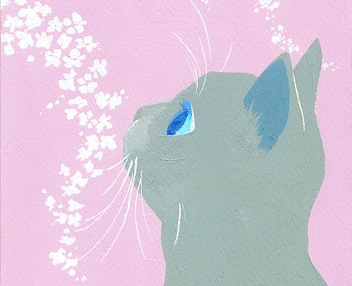 春を待つ猫-A cat waiting for spring-