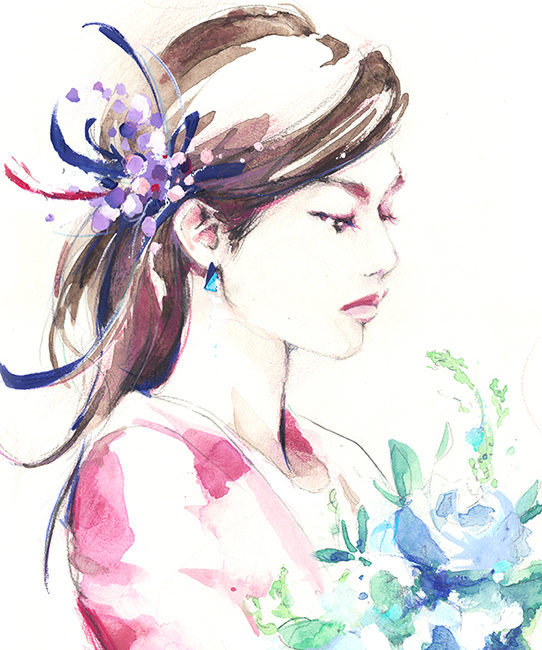 ためらいの花束